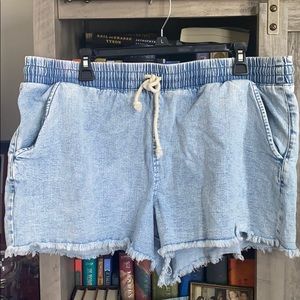 Simple Blue Comfy Shorts